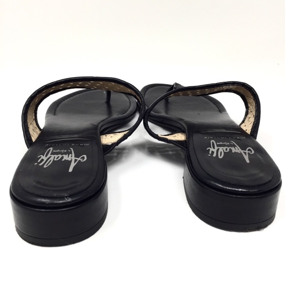 Amalfi By Rangoni Black Sandals - Picture 5 of 8